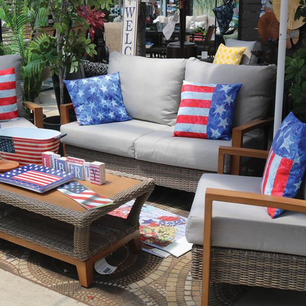 Leisure Classics Charleston Aluminum Seating - 4 piece set