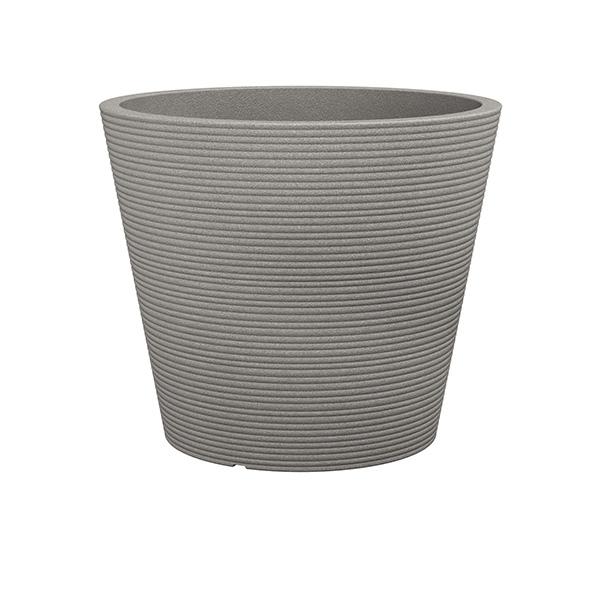 Scheurich Coneo Planter Taupe - 11 in