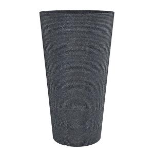 Scheurich Coneo High Planter Schwarz - 11 in