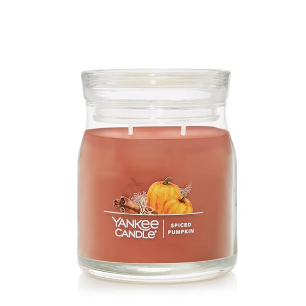 Yankee Fall Jar 13 oz 2 Wick - Spiced Pumpkin