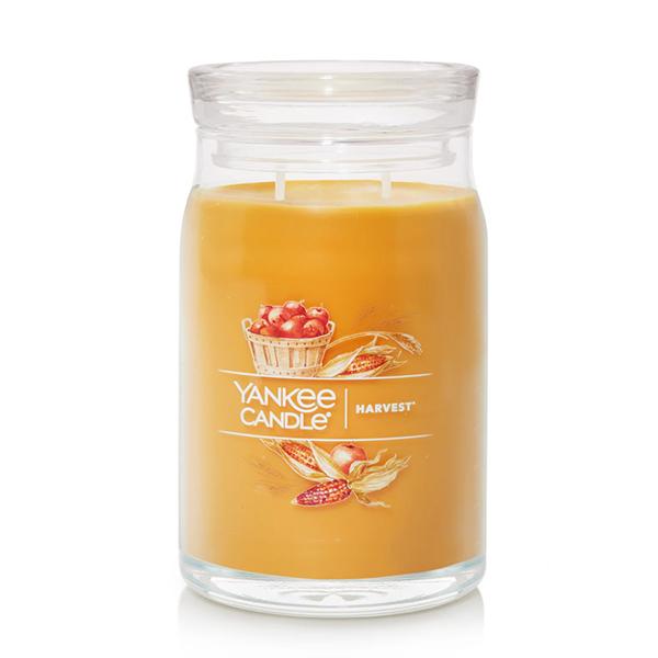 Yankee Fall Jar 13 oz 2 Wick - Harvest
