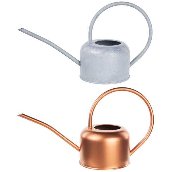 Metallic Loop Watering Can - Assorted