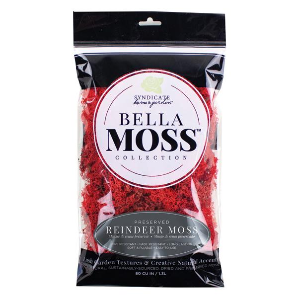 Bella Moss Cherry - 80 cu in