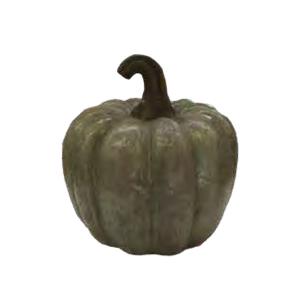 Pumpkin Clay - Green - 9.5 in h x 13 in w