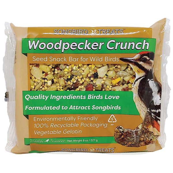 Seed Snack Bar Woodpecker Crunch - Small
