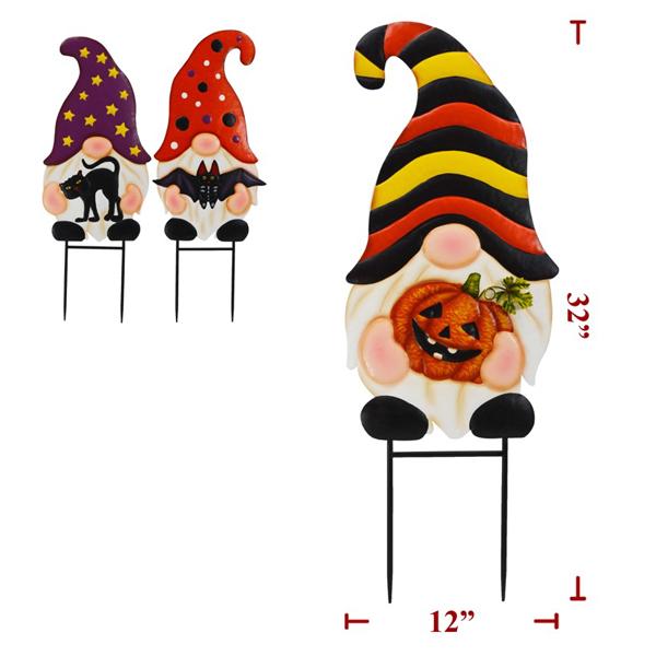 Stake Halloween Gnomes Assortedssorted