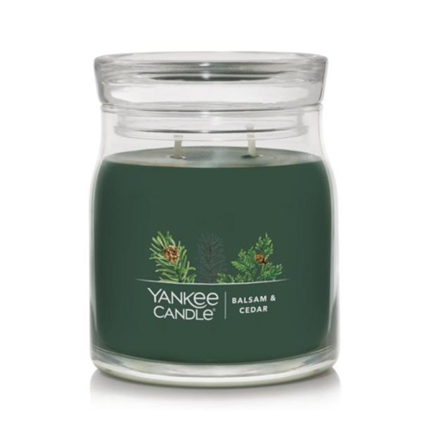 Yankee Christmas Jar 13 oz 2 Wick - Balsam Cedar