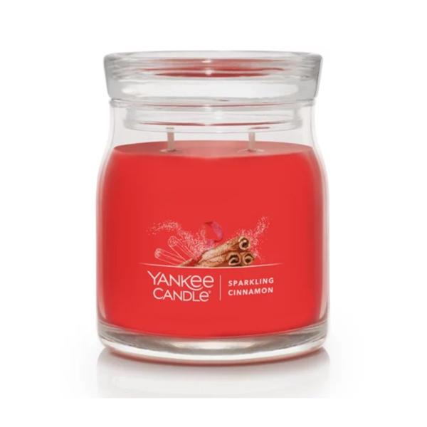 Yankee Christmas Jar 13 oz 2 Wick - Sparkling Cinnamon
