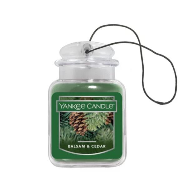 Yankee Christmas Car Jar - Balsam & Cedar