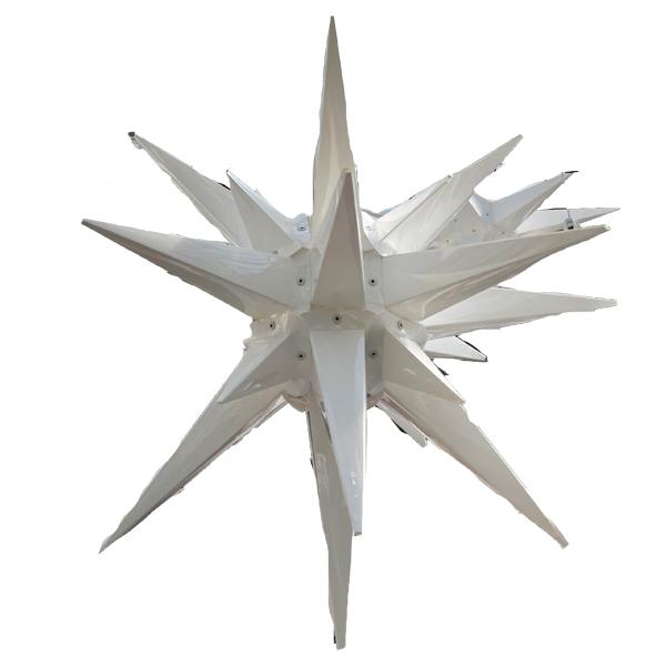 21 Large Moravian Star - Simple Press and Clip Design –