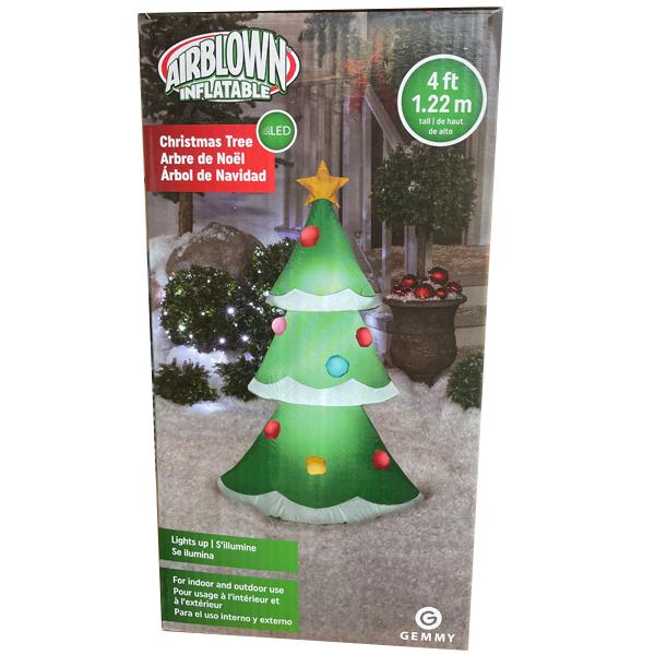 Christmas Tree: Airblown Inflatable - 4 ft