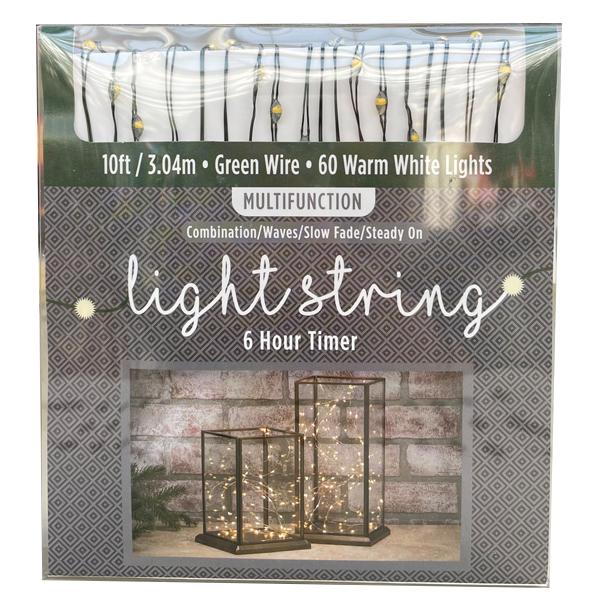 LED Micro Multifunctional Light String - White