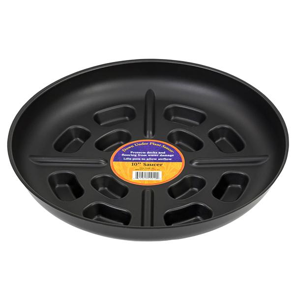 Saucer Down Under Black - 10 in