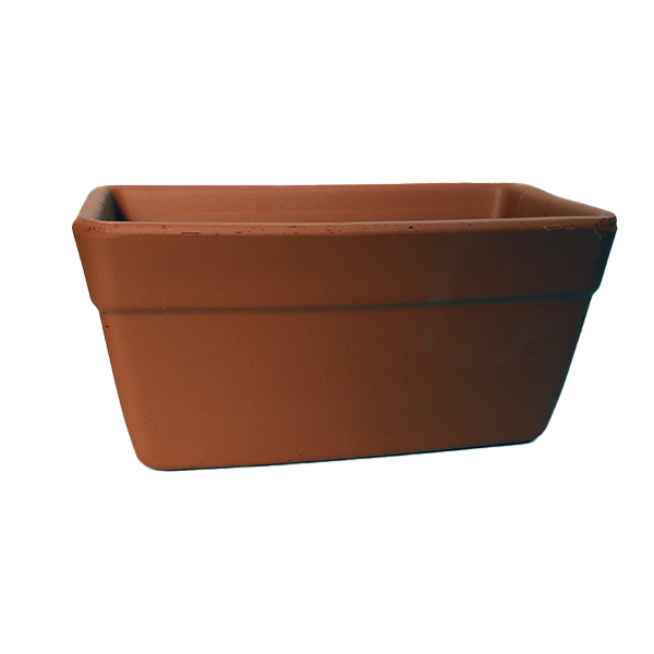 Clay Window Box - 12 in