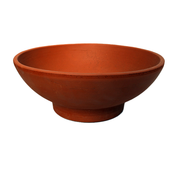 Clay Low Bowl - 12.5 in