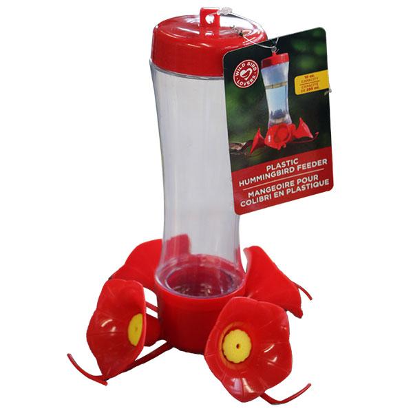 Hummingbird Feeder Plastic 10oz Pinch