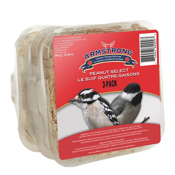 Armstrong Suet Peanut Select - 3 Pack