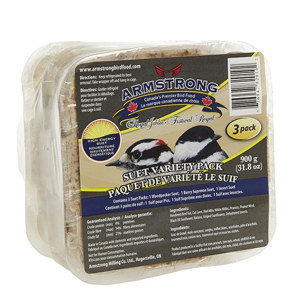 Armstrong Suet Variety - 3 Pack