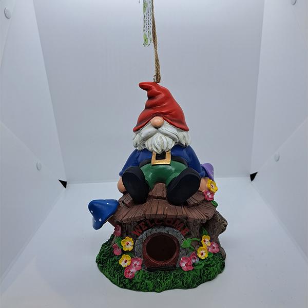 Birdhouse Resin Decor Gnome Welcome