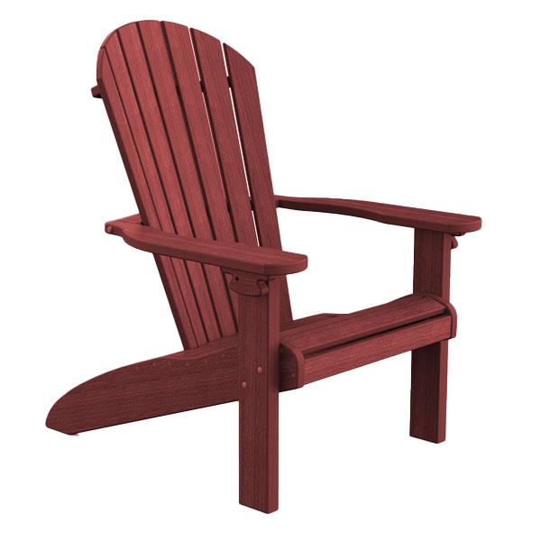 King Adirondack Folding Chair - Cardinal Red
