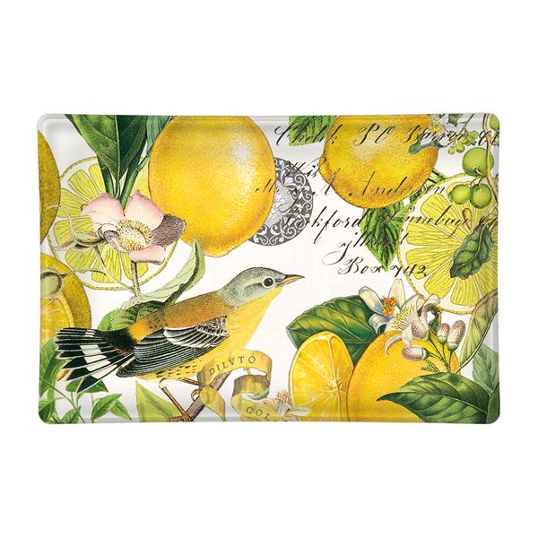 Michel Design Works Lemon Basil Rectangular Soap Dish