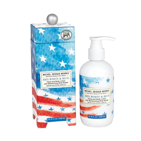 Michel Design Works Red White & Blue Lotion