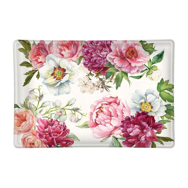 Michel Design Works Blush Peony Soap Dish