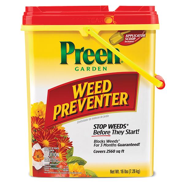 Preen Garden Weed Pail - 16 lb, covers 2560 sqft